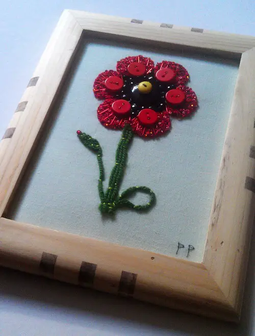 Poppy by Patricks Pieces (Hand Embroidery)