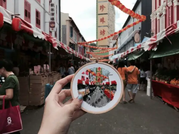 Teresa Lim - Sew Wanderlust Singapore - Hand Embroidery