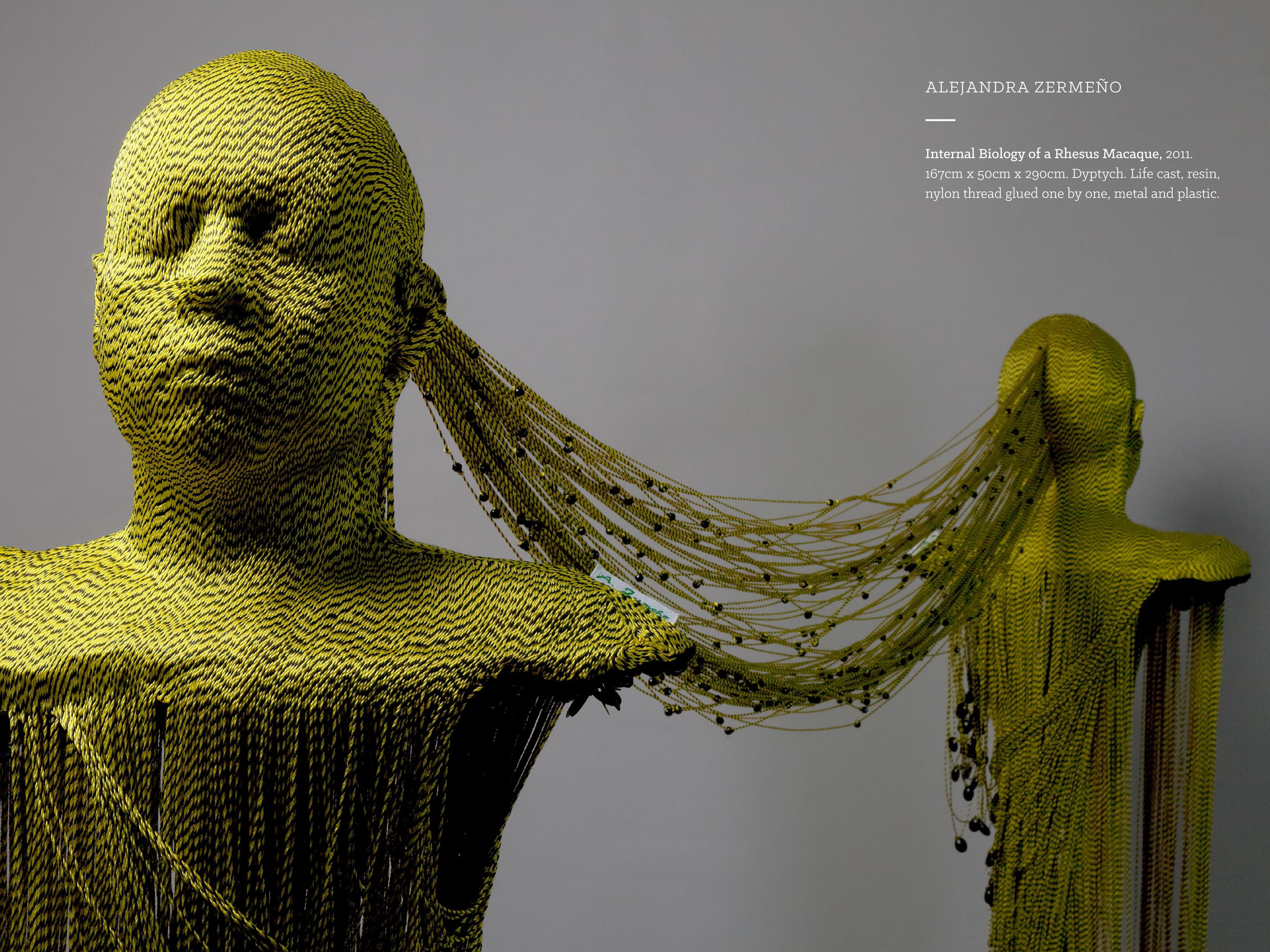 3D mixed media textile art - Alejandra Bermeno