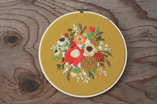 IttyBittyBunnies - Floral Bouquet Embroidery