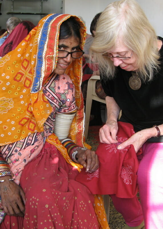 Barbara Mullan and the textiles of Gujarat