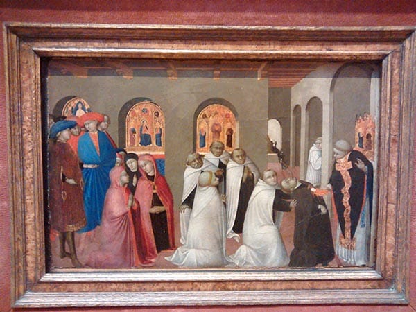 Sassetta’s Miracle of the Eucharist at the Bowes Museum and the inspiration for the Hand & Lock Prize entry - photo by Suzanne Treacy