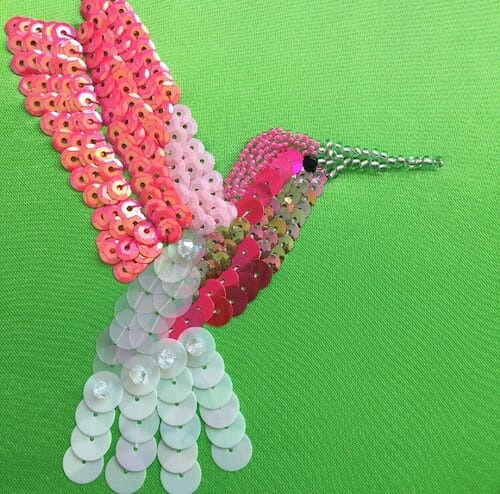 Textiles By Becca - Hummingbird 
