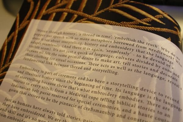 Hand and Lock Issue Three | Goldwork Embroidery Book Review