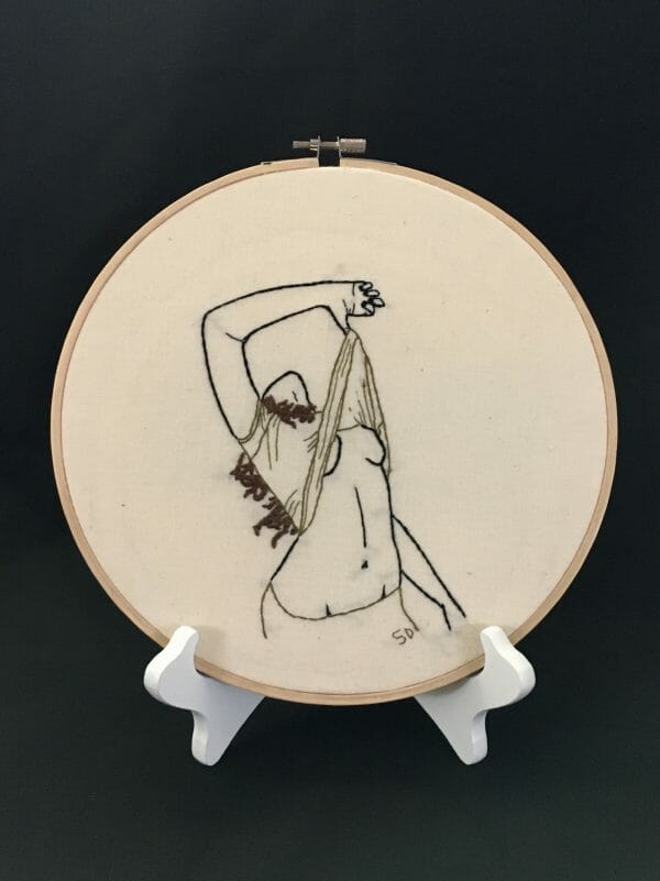 A Subtle Notion - Catchng Breeze - Hand Embroidery