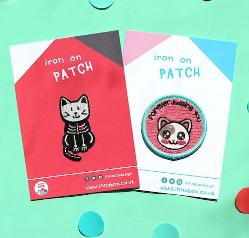 Innabox - Cat Scan Patch and Judging Cat Patch