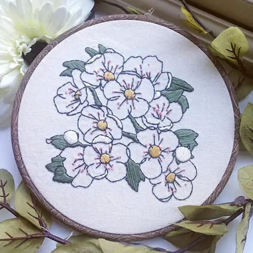 Pengelly Crafts - Apple Blossom Hoop