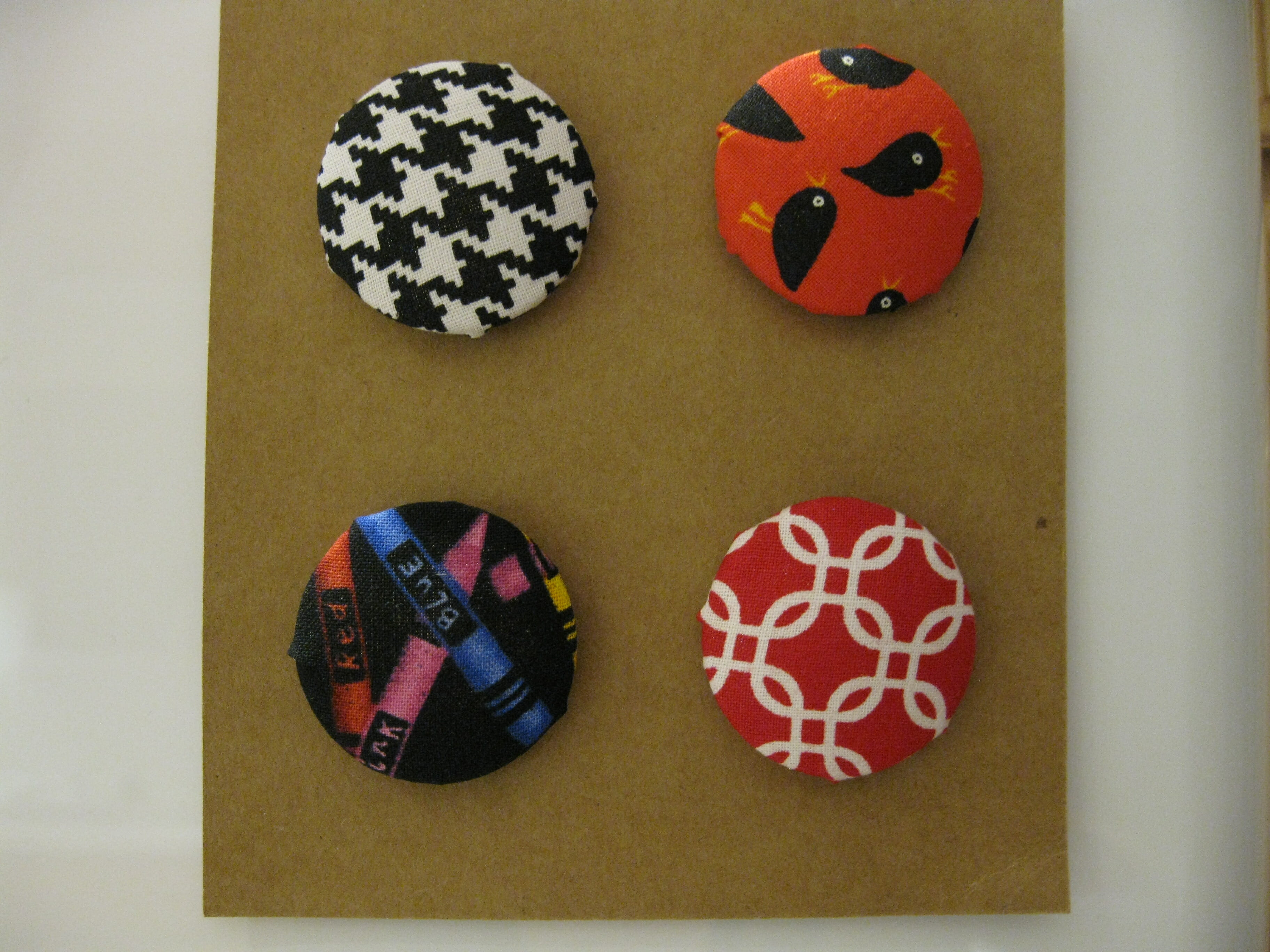 DYI Cloth Covered Needle Minders
