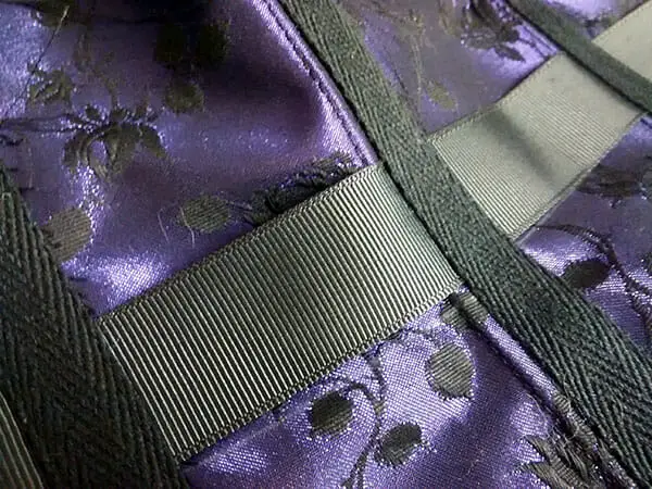 Inside Suzanne's first corset