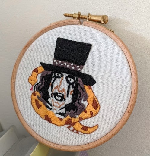 Craft Rocks: Hollywood Vampires Embroidery Souvenir