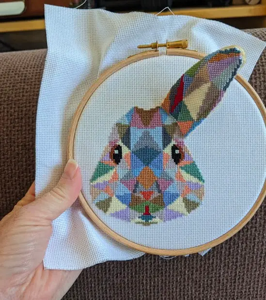 Craft Rocks: 3D Cross Stitch Rabbit