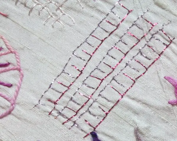The Ailist applique stitches